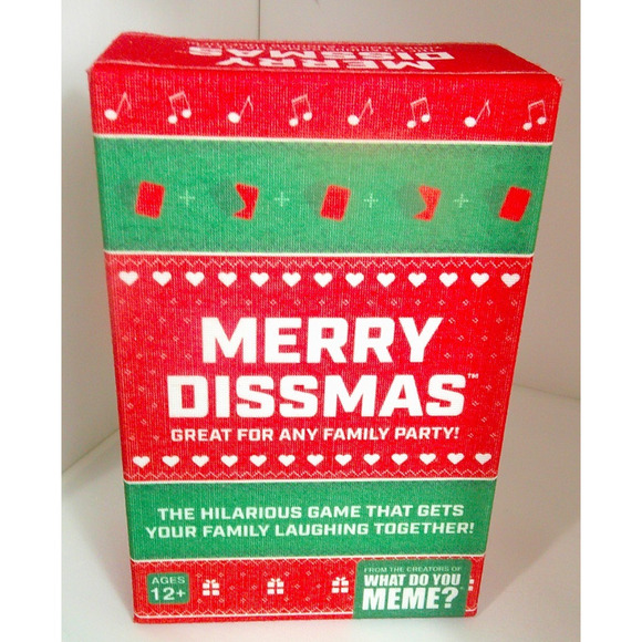 Merry Dissmas Family Game 3+ Players Ages 12+ 30-90 min - Picture 1 of 4